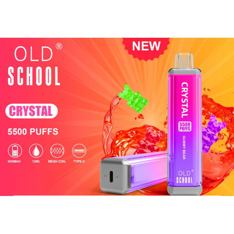 Crystal 5500 sbuffi VAPE usa e getta